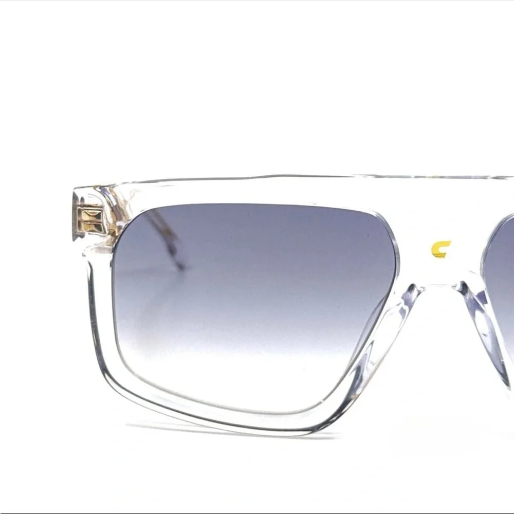 CARRERA 1061/S 9001V TRANSPARENT GOLD AUTHENTIC SUNGLASSES W/CASE 59-16